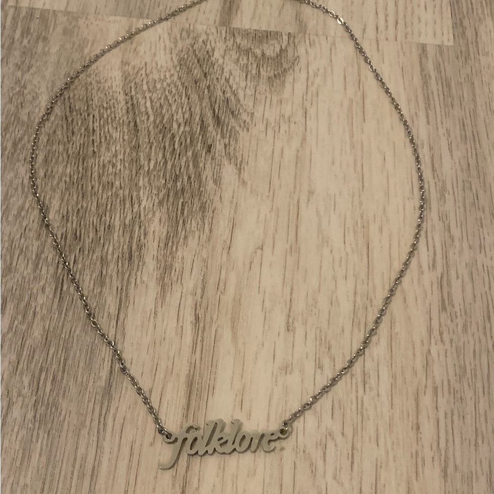 Taylor Swift ‘folklore’ Necklace